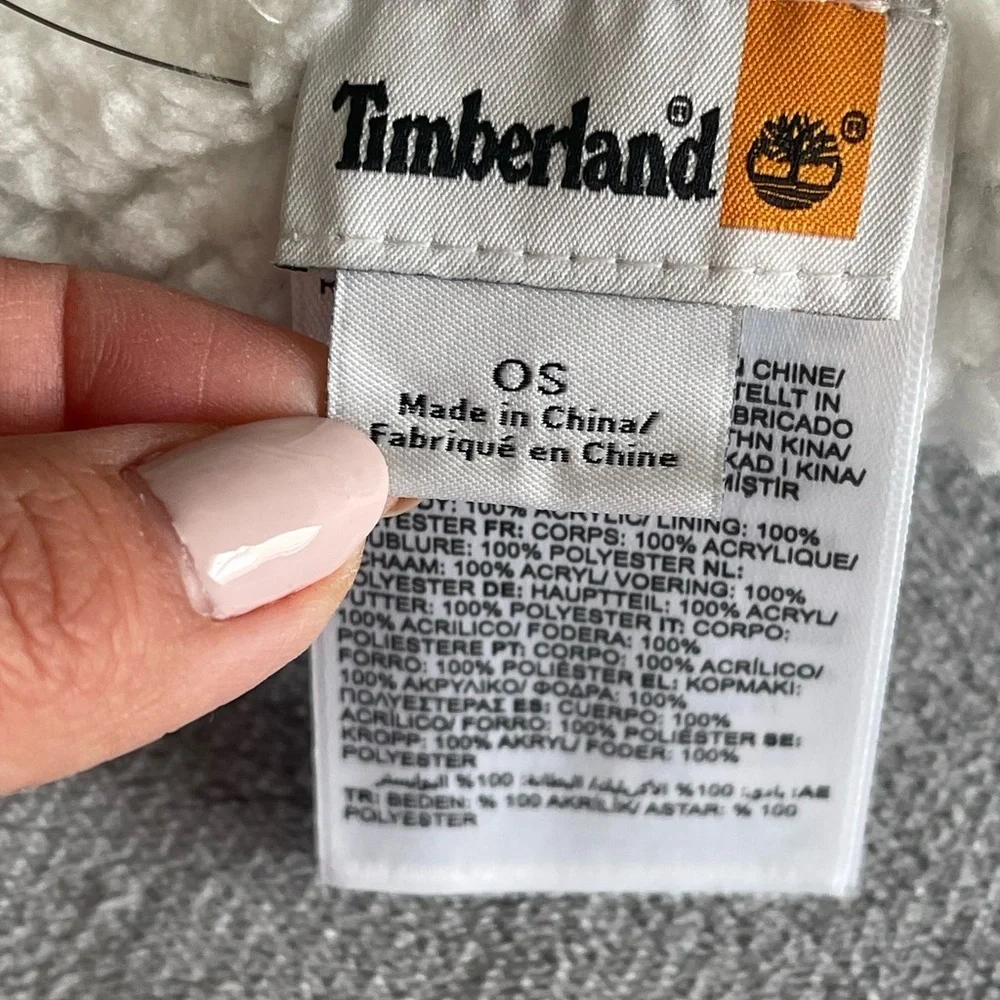 TIMBERLAND Gaiter Neck Warmer Grey One Size Fits All Men Unisex